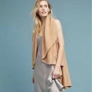 Anthropologie Cascades Shawled Vest by Look